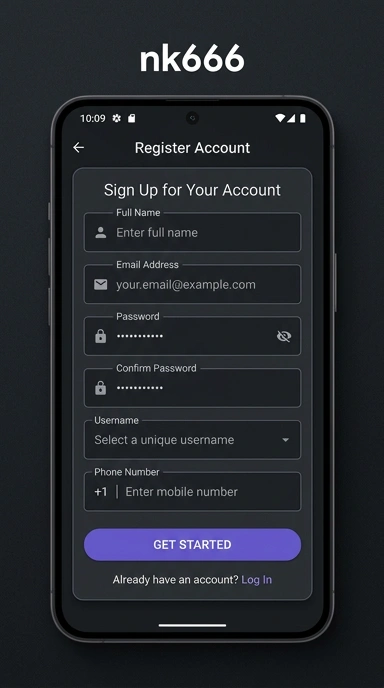Panduan Registrasi Akun Baru nk666 untuk Pengguna Android