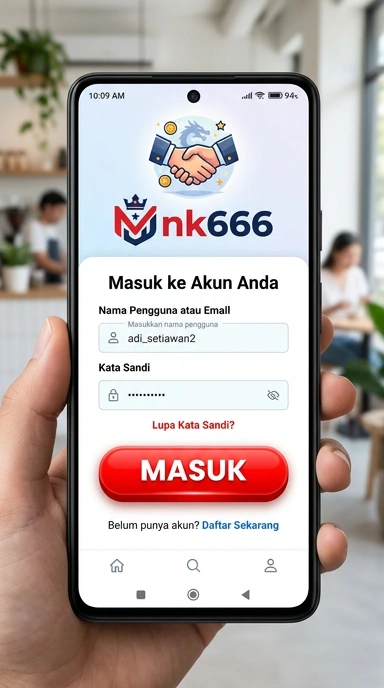 Masuk Akun nk666 untuk Pengguna Android Indonesia